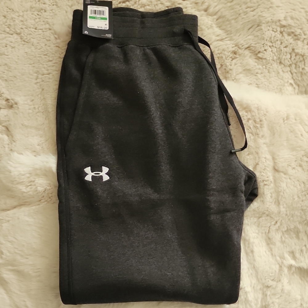 Under Armour Charcoal Gray Sweatpants